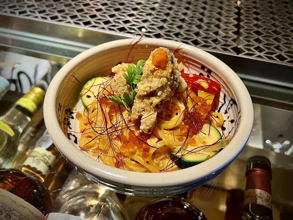 海膽牡蠣麵