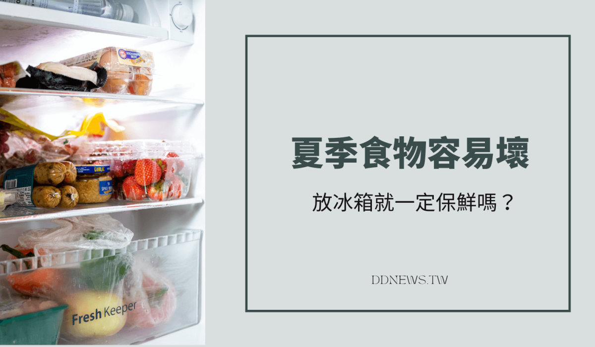 夏季食物容易壞，放冰箱就一定保鮮嗎？