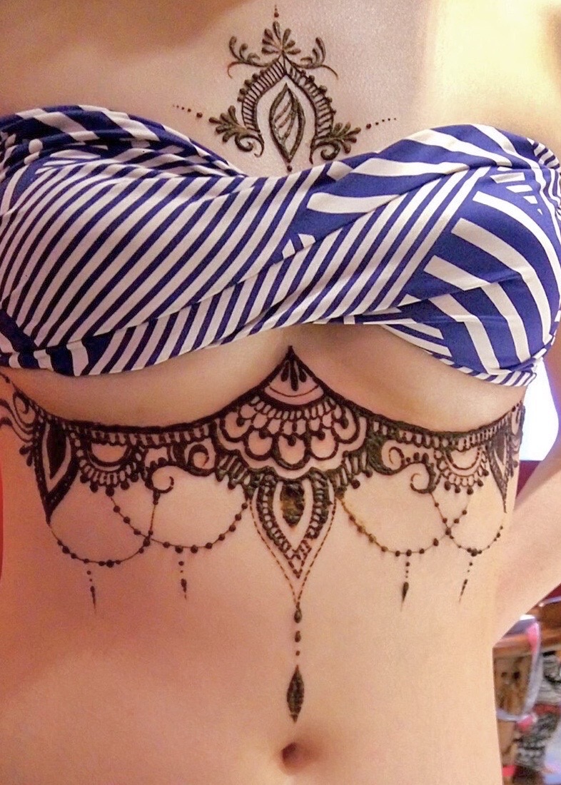 你聽過印度Henna彩繪嗎?百變風格、華麗圖騰讓蔡依林等名人都熱愛! 26 時尚創新風Judi作品