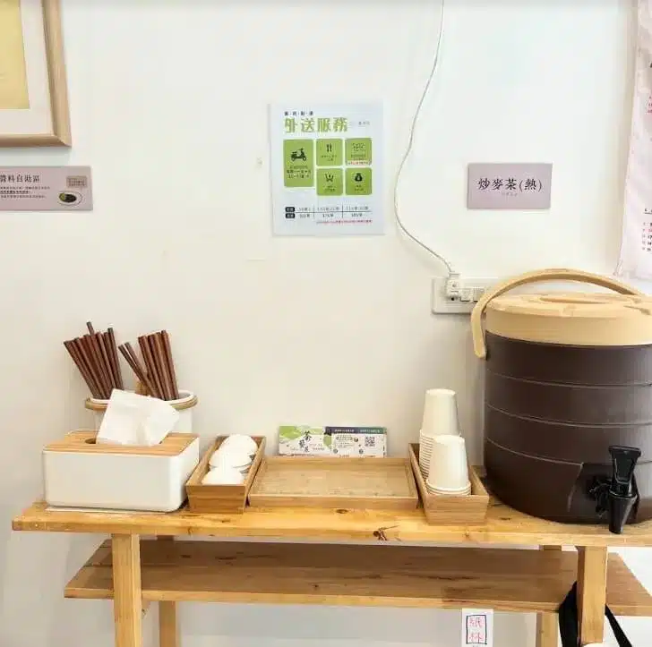 叮咚News｜分享新奇與樂趣 - 圖6 熱麥茶及醬油自由取用