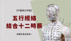 五行經絡結合十二時辰