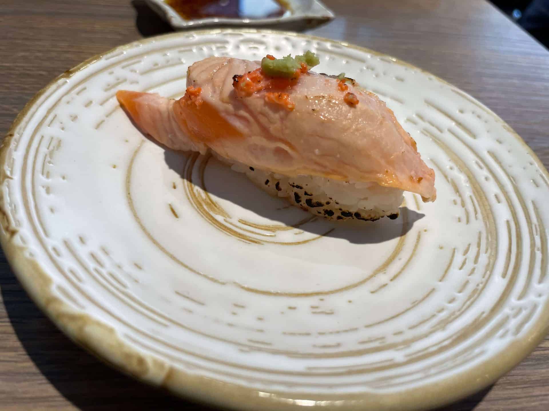 餐點照片鮭魚握壽司