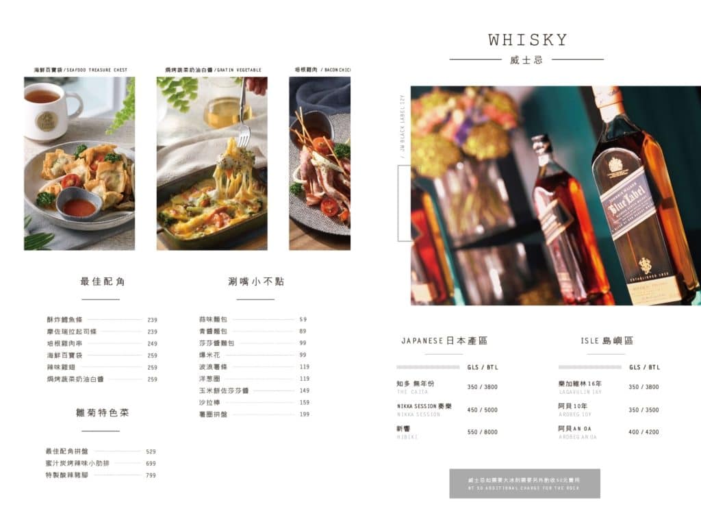 叮咚News｜分享新奇與樂趣 - 雛菊daisy villa餐酒館｜菜單3
