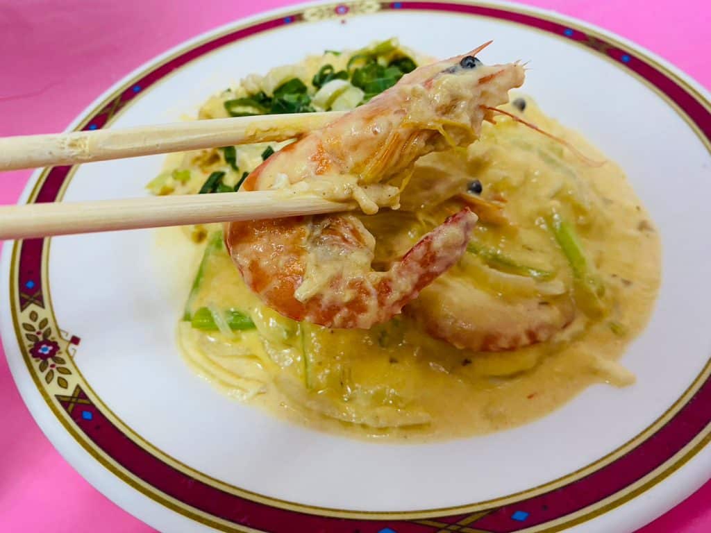 『阿興生魚片』後壁湖美食|百元綜合生魚片、必點奶油辣泡蝦,超豐富海鮮讓你飽到天靈蓋! 奶油辣泡蝦