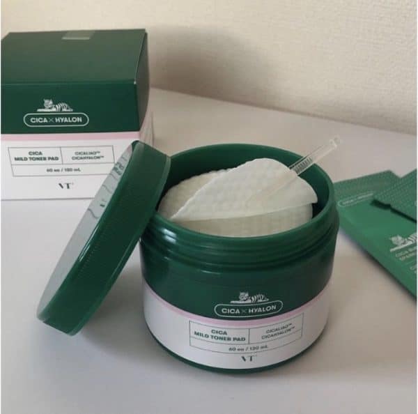 VT CICA老虎積雪草化妝水棉片