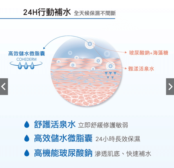 【雅漾】24H全效活泉保濕精華30ml：圖片 3