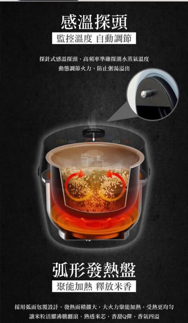 義大利 Giaretti 珈樂堤 4 人份微電腦電子鍋：圖片 2