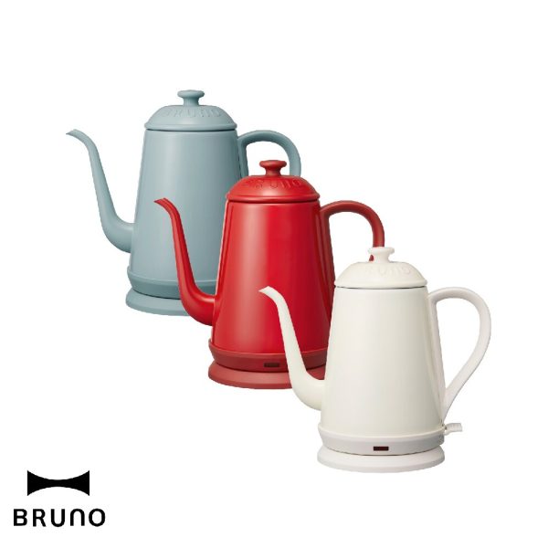 【BRUNO 】細口不銹鋼復古造型快煮壺
