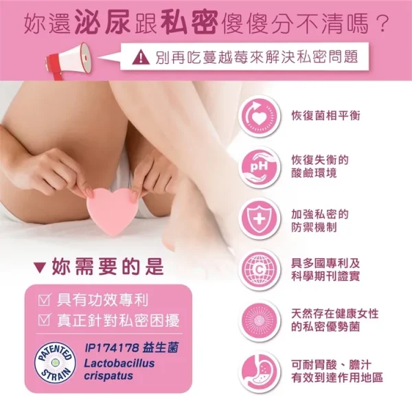 薈舒芙私密處益生菌30顆：圖片 5