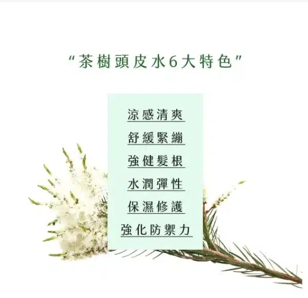 NEWART_去屑洗髮精推薦_茶樹抗菌、水芹控油、山金車去屑保濕：圖片 2
