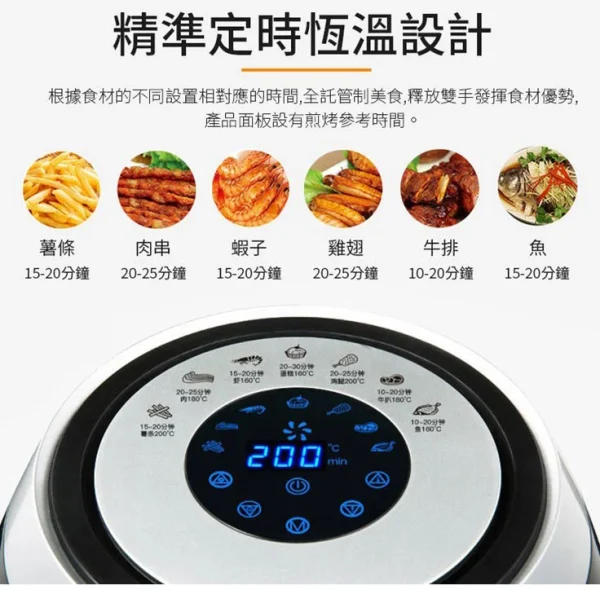 【科帥】液晶觸控氣炸鍋：圖片 3