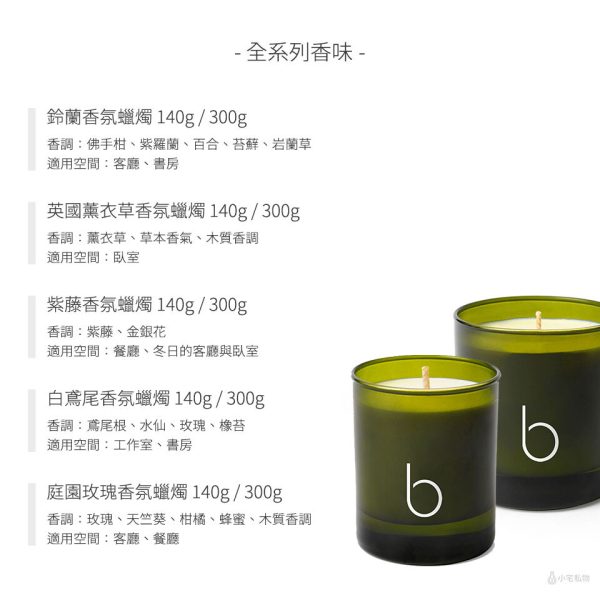 英國 bamford 香氛蠟燭 140G/300G：圖片 4