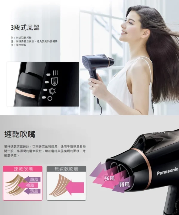 Panasonic 負離子吹風機 EH-NE21：圖片 2