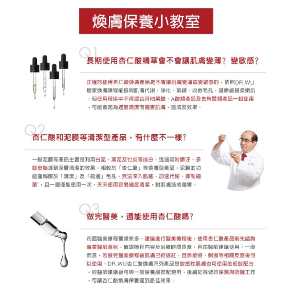 DR.WU 杏仁酸溫和煥膚精華6%：圖片 4