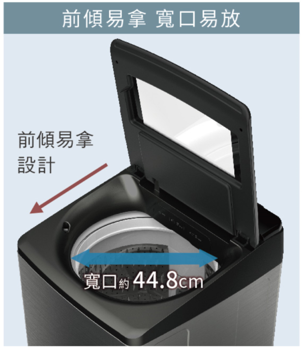 【 HITACHI日立 17KG 3段溫控變頻大容量洗衣機】：圖片 3