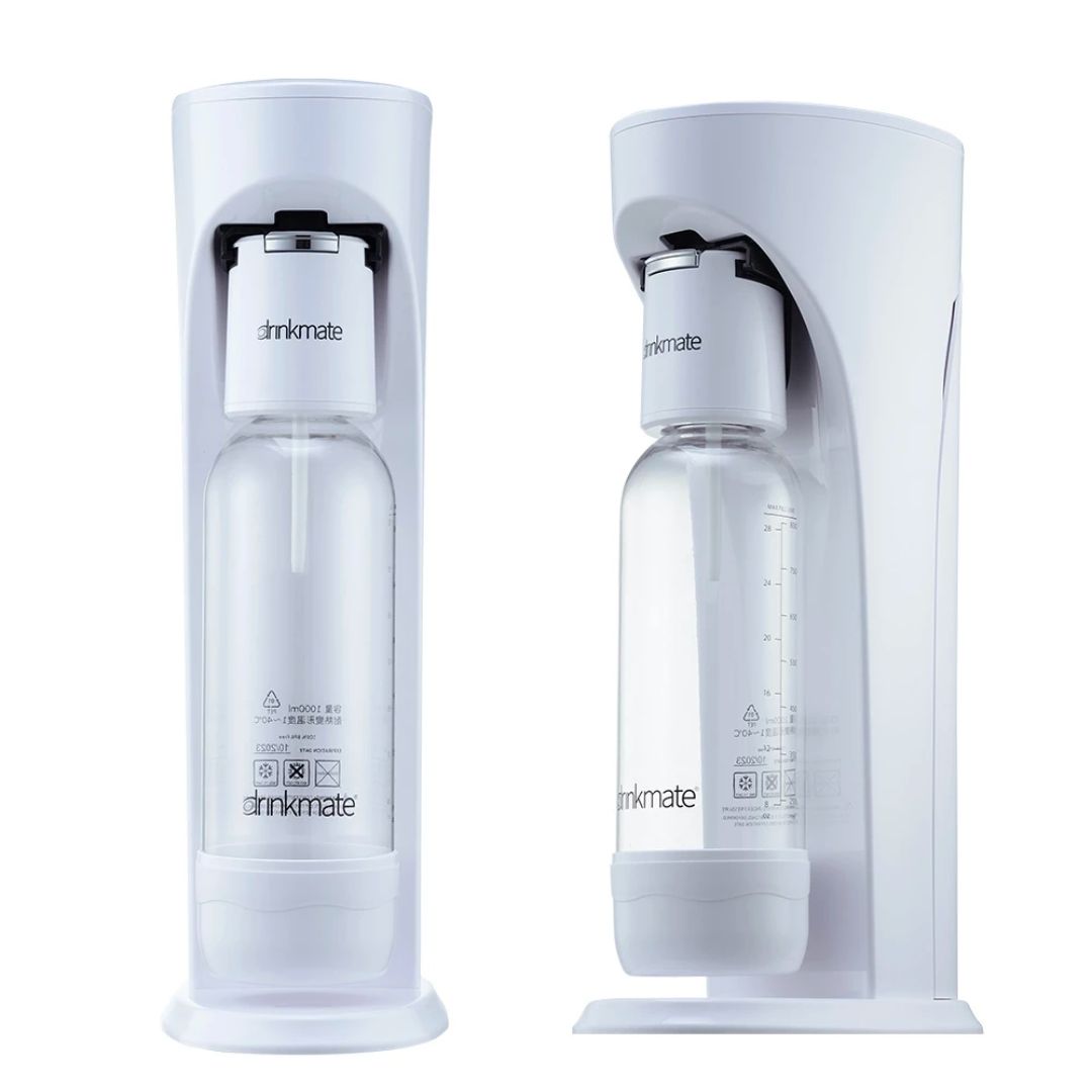 氣泡水機推薦|10家品牌大評比:今年度熱銷款,自己打氣更實惠 美國drinkmate 犀牛機 Rhino410 氣泡水機