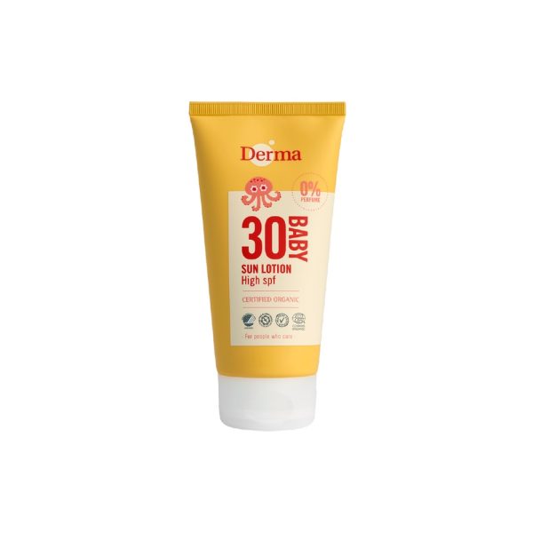 Derma 丹麥 寶寶有機防水物理防曬霜