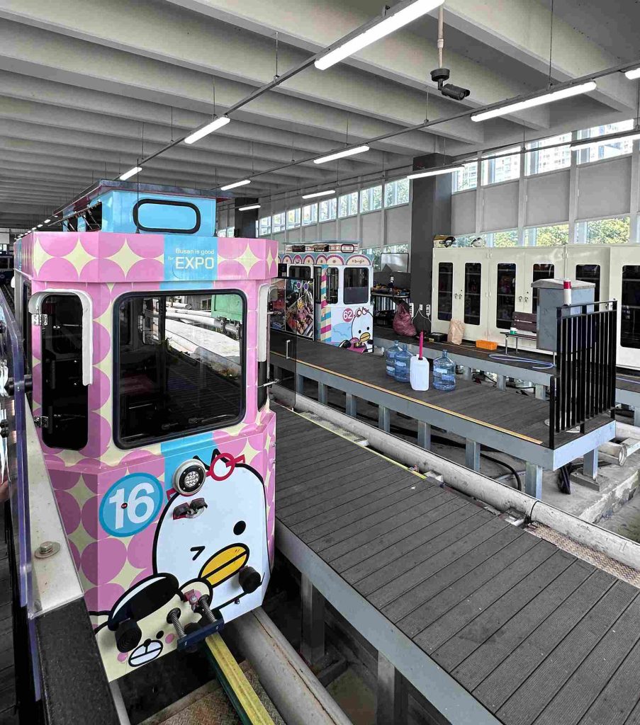 釜山景點推薦 7：天空膠囊列車