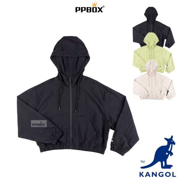 【KANGOL】女款運動連帽外套