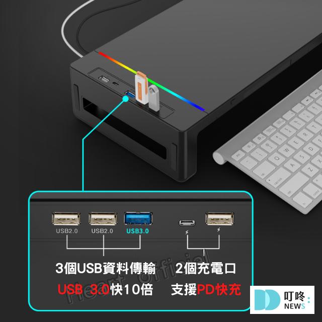 螢幕架推薦|保護你的脊椎還有肩頸,掛架、支架一覽,眼睛與螢幕水平,工作玩遊戲不疲勞,辦公室與電競房必備 ptt評價 螢幕架推薦 USB快充
