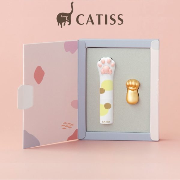CATISS 金喜小貓掌+貓掌護唇膏組合