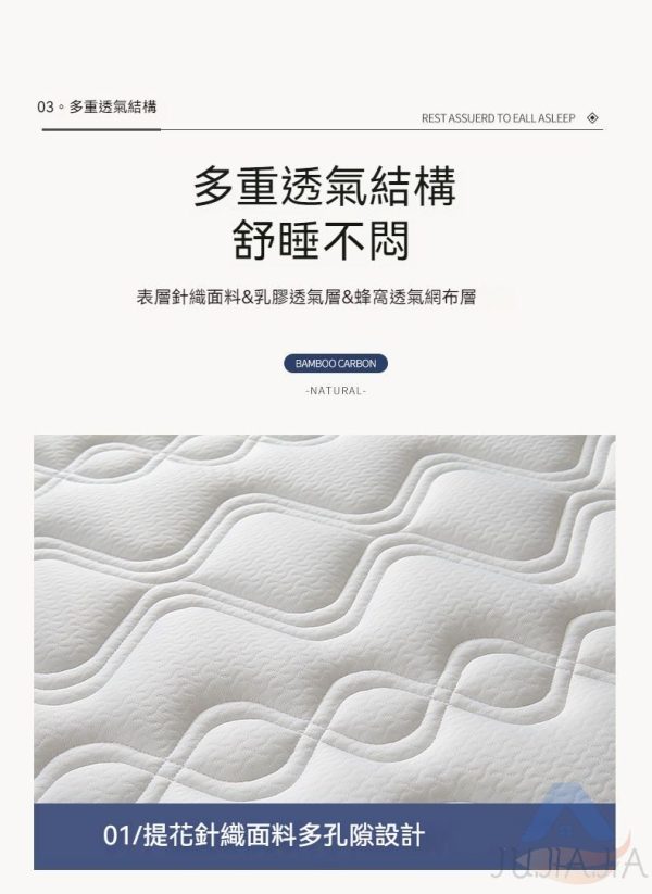 JU.JIA.JIA居家家X乳膠床墊：圖片 12
