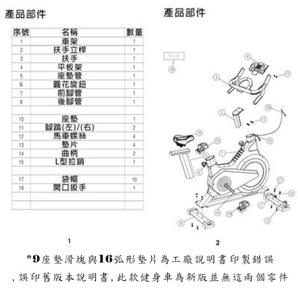 【ONFIT】磁控飛輪健身車：圖片 13
