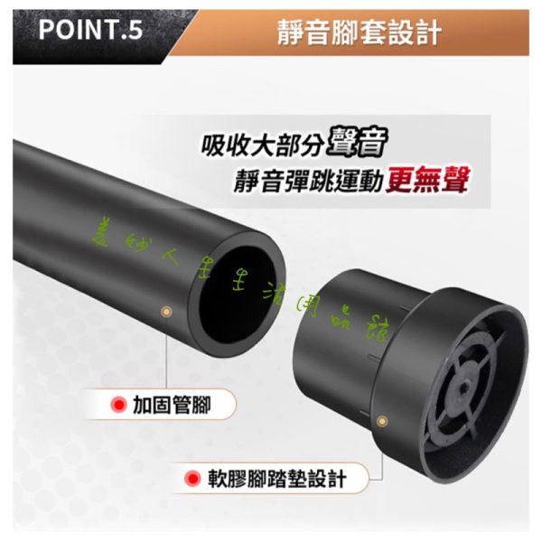 LeeFitness安全真靜音彈跳床：圖片 14