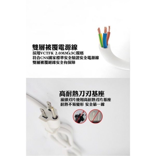 台灣製 過載斷電多開延長線：圖片 33