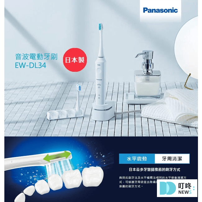 2024父親節禮物|超實用禮物排行推薦,送禮送進爸爸心坎裡 Panasonic 國際牌 電動牙刷
