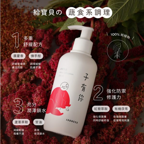 【子有你】寶寶乳液 250ml：圖片 8