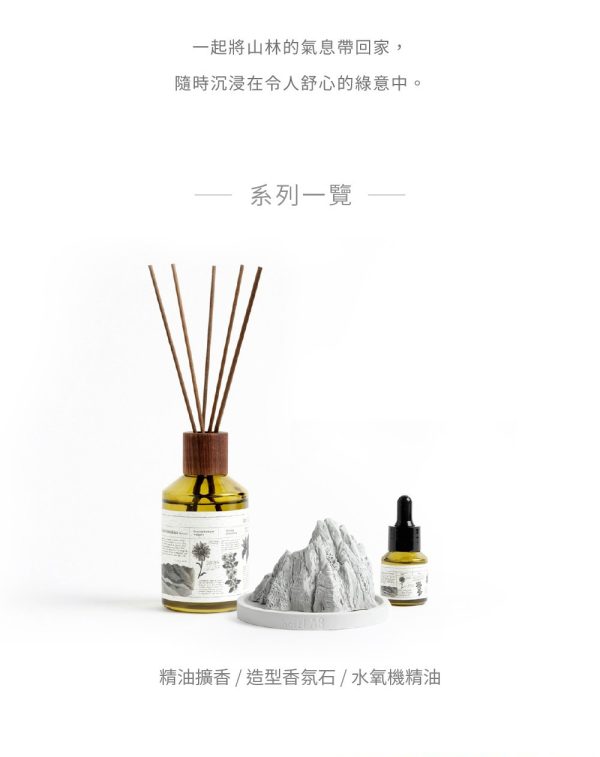 hoi!LAB台灣百岳香氛-造型擴香石/精油擴香180ML/水氧機精油15ML：圖片 8