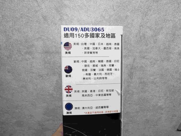 【IOIO】65W氮化鎵全球用急速充電組 萬用轉接頭 旅行充電 DU09/3065