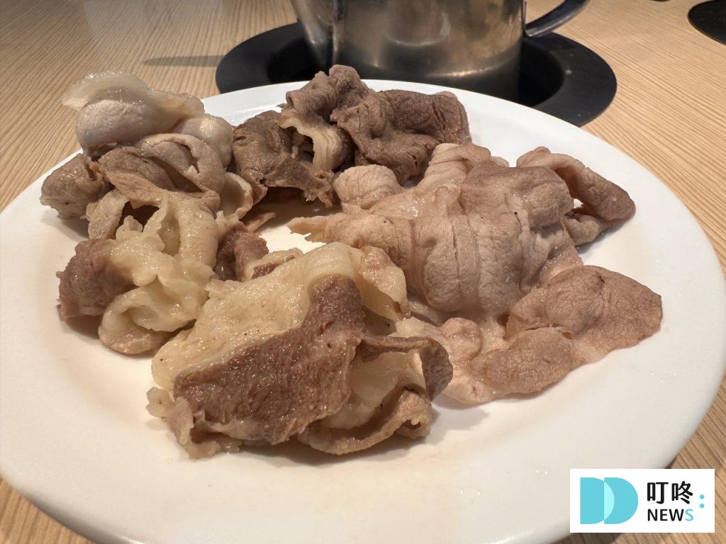 犇鱻涮涮鍋|扇貝、龍珠、虱目魚吃到飽!$500 有找,台北高 CP 值火鍋店真實開箱! 台北中山區火鍋推薦 犇鱻涮涮鍋_熟肉