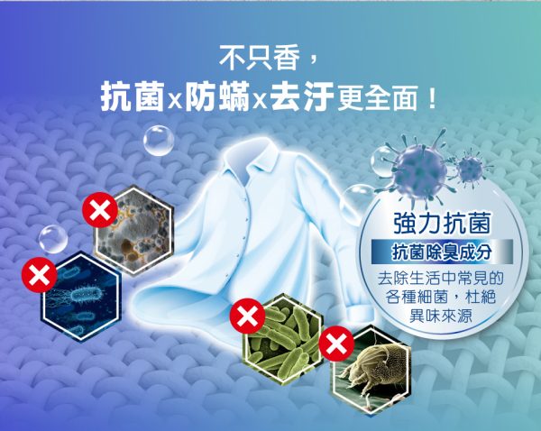 白鴿防蹣香氛天然洗衣凝珠：圖片 6