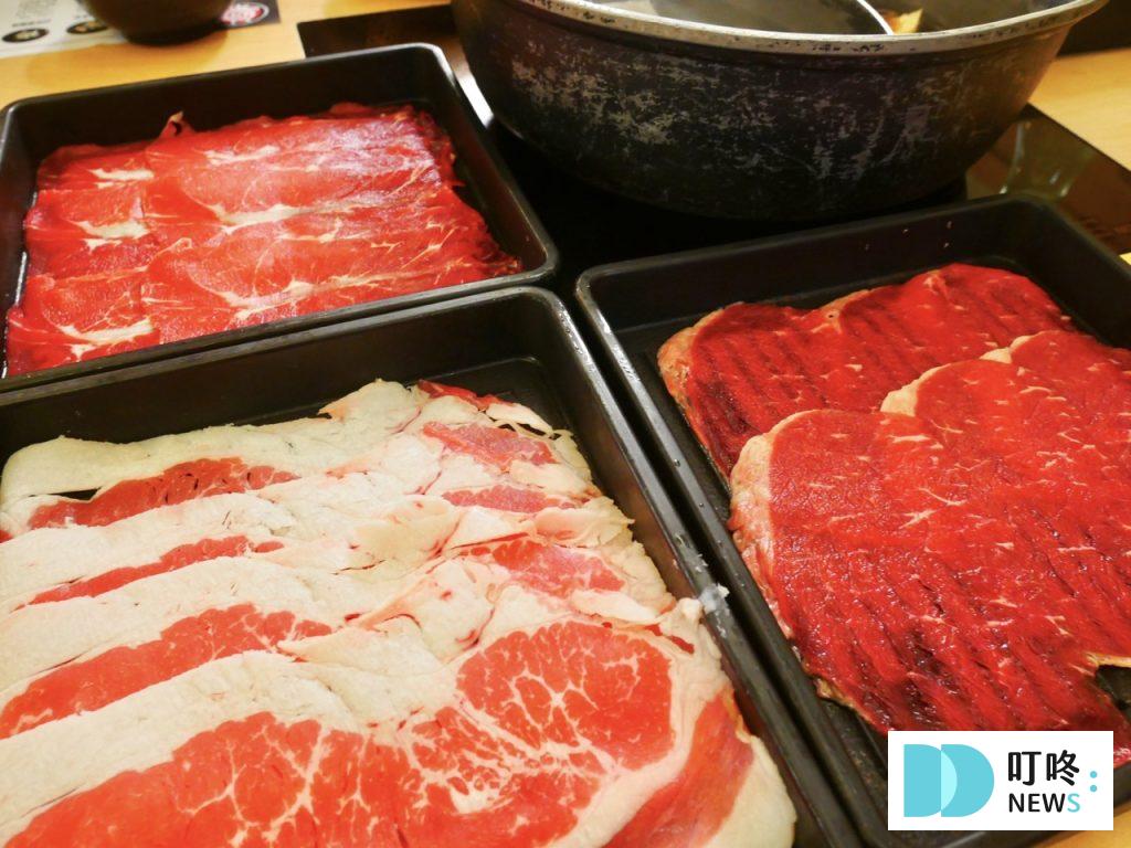 巢鍋 shabu|板橋區火鍋開箱:日式壽喜燒吃到飽!500 元就有的精緻火鍋! 巢鍋_肉