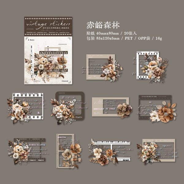 手帳貼紙-花框貼紙、膠片貼紙：圖片 7