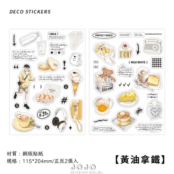 手帳貼紙-食物貼紙：圖片 7