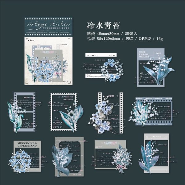 手帳貼紙-花框貼紙、膠片貼紙：圖片 11