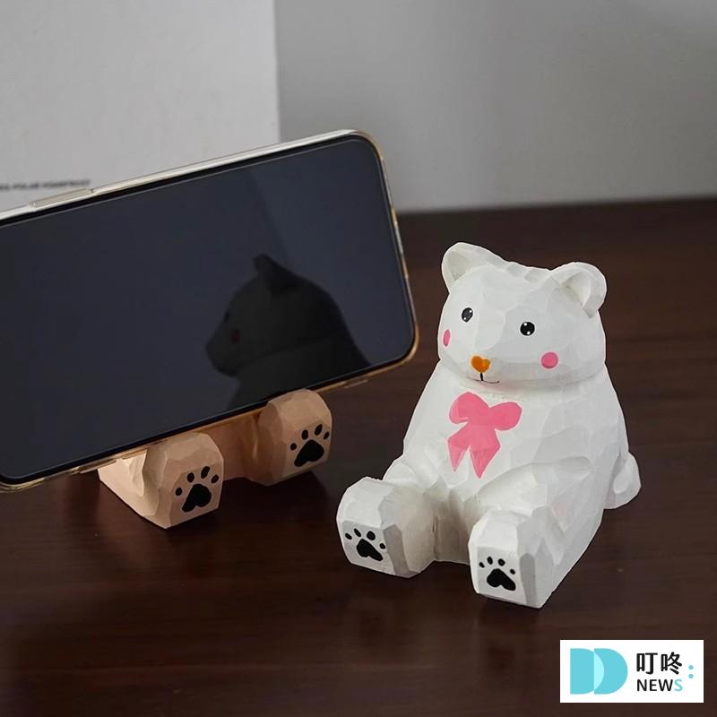辦公小物推薦_療癒系2：JJ HOME｜動物手機支架1