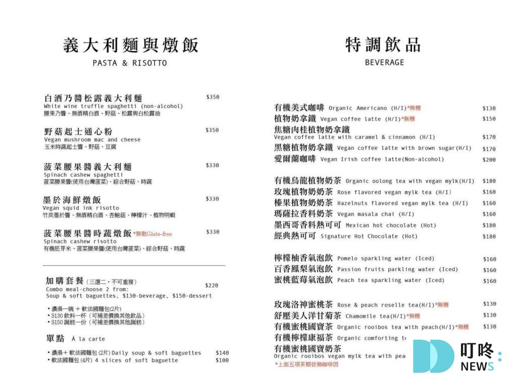 【Uncle Q by Veganday】台北大安區純植創意料理餐廳:訂位、菜單、評價、交通一次看 叮咚News|分享新奇與樂趣