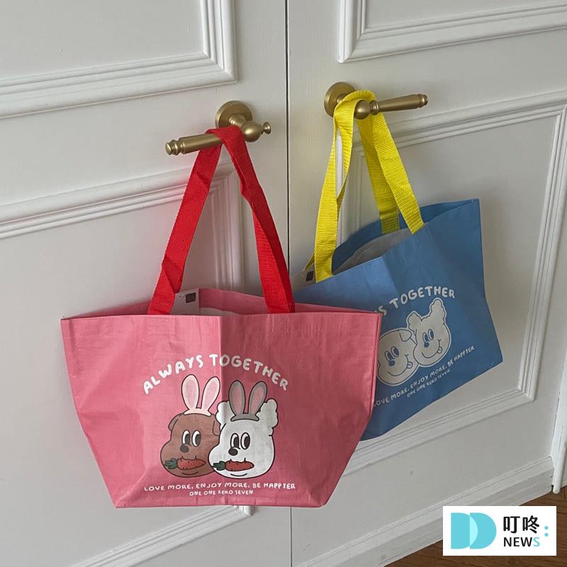 1107 일일공칠 EVERYDAY BAG 卷毛狗 折耳狗 購物袋 環保袋 0