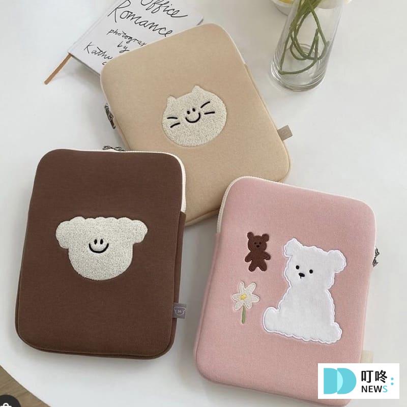30daystore_狗狗 貓貓 草莓牛奶 IPad/電腦保護套 0 - ,290