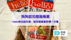 狗狗零食開箱｜狗起司推薦：Hello角切起司塊、起司條真實評價、狗零食怎麼挑一次看