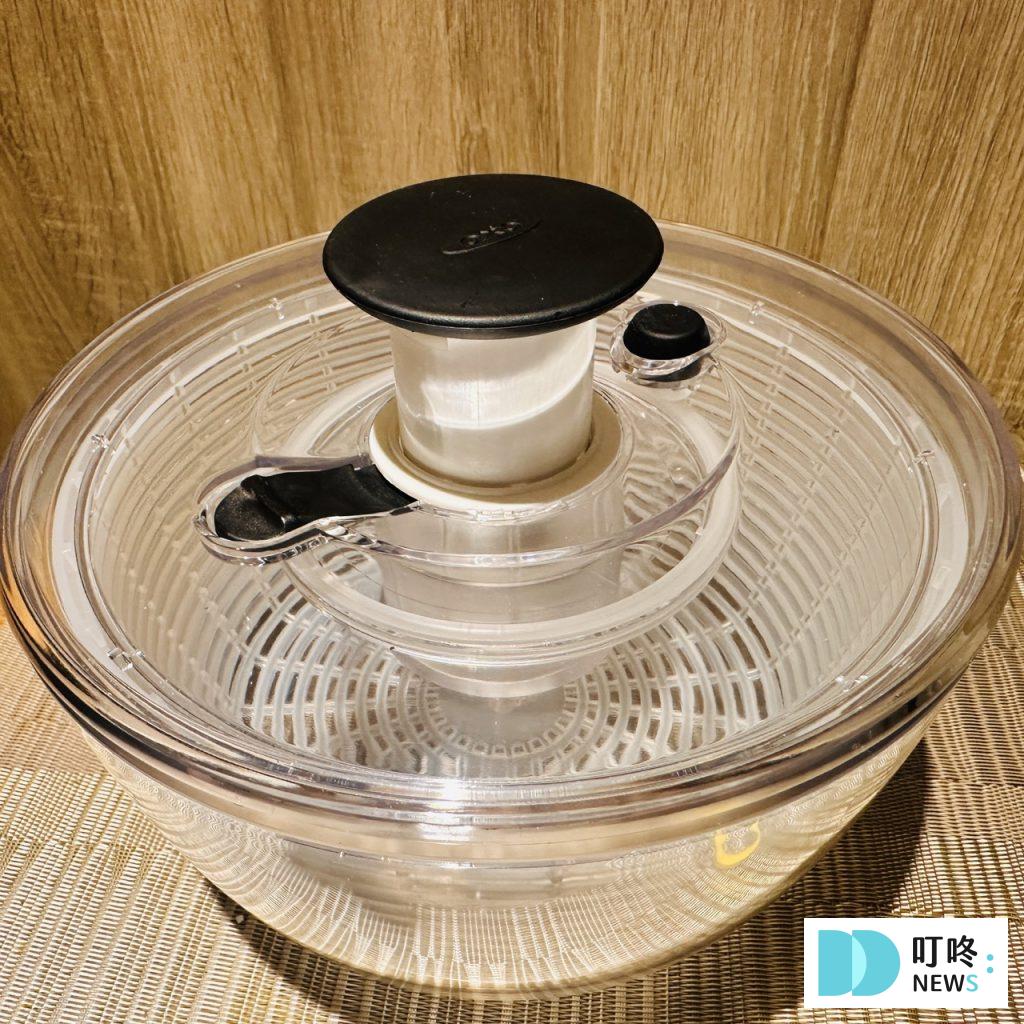 OXO 蔬菜脫水器_按壓吧