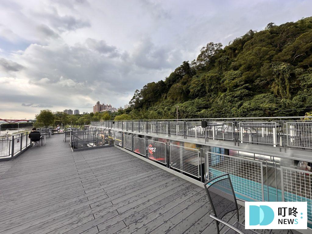 【關渡碼頭貨櫃市集】2024 台北最新市集開箱!營業時間、交通、美食一次看! 關渡碼頭貨櫃市集_用餐區3