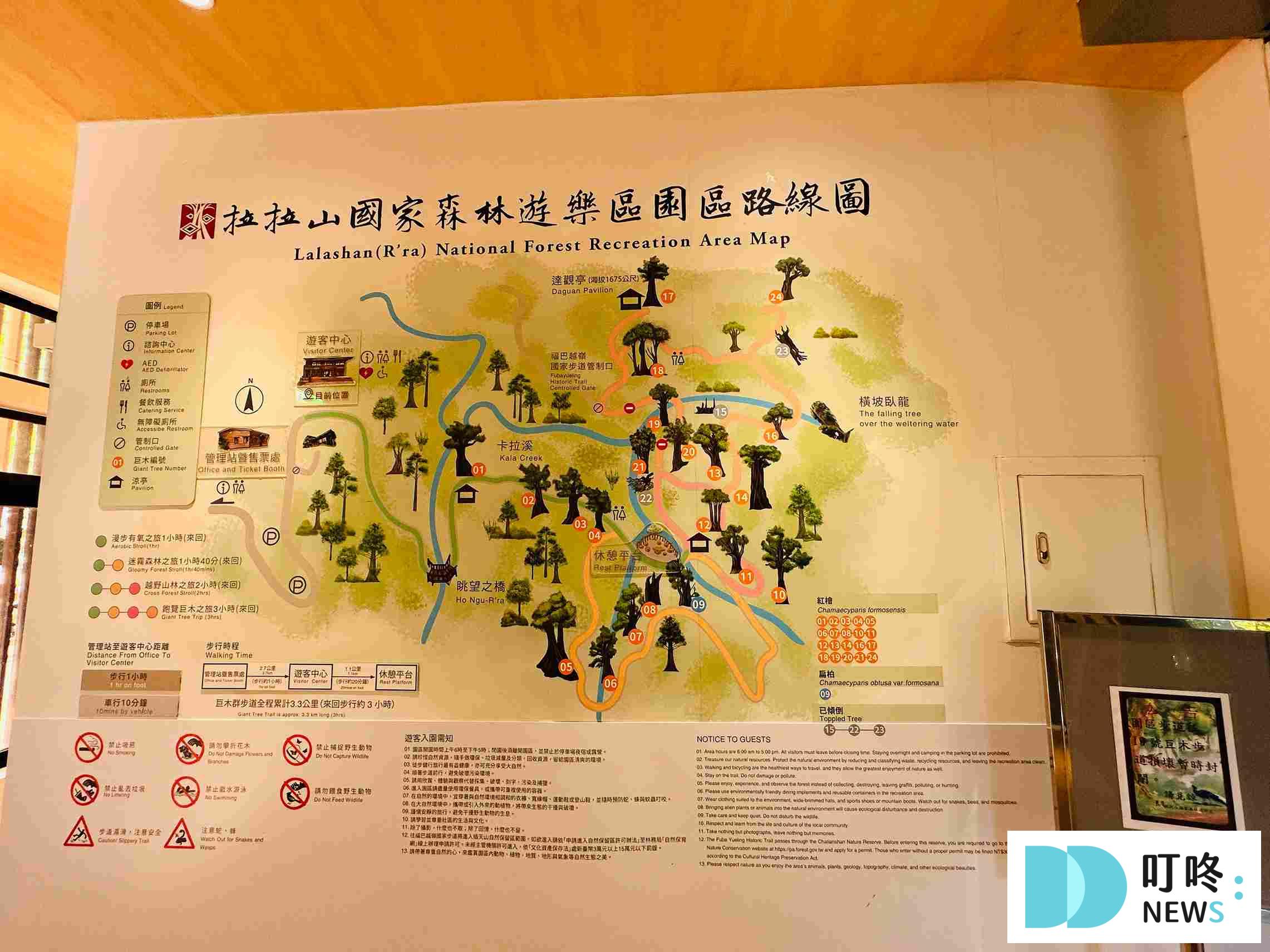 【拉拉山行程推薦】兩天一夜這樣排!住宿、景點、餐廳總整理! 拉拉山行程_拉拉山國家公園地圖