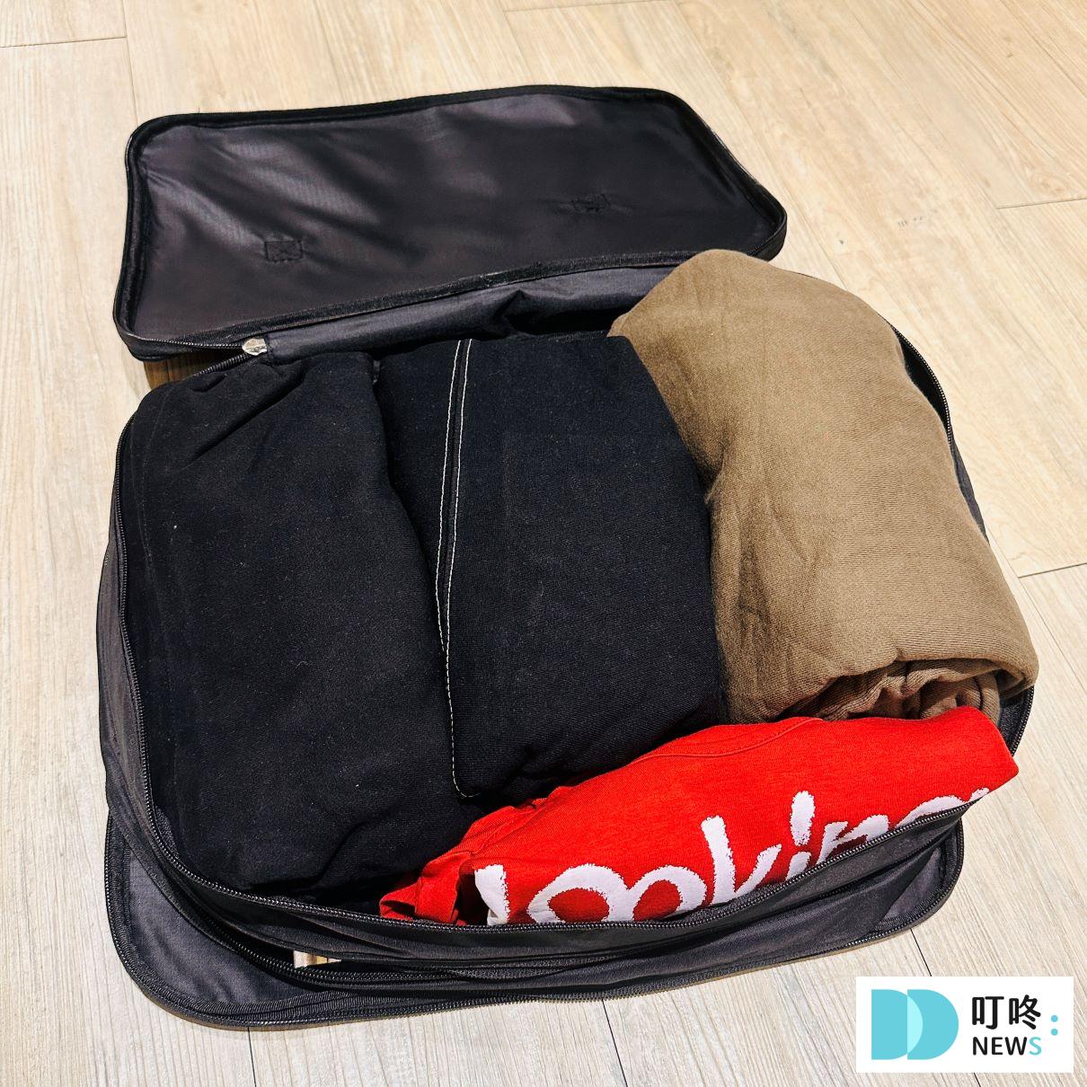 Travel Gear 旅行壓縮袋_擺放實驗2