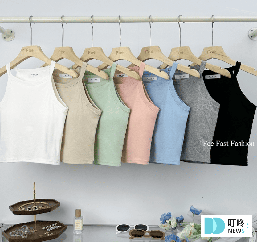 Bra top推薦|實穿好搭:dcard、ptt必買10款Bra top品牌,教你選對材質、尺寸 Fee|正韓細削肩罩杯背心 Bra top $235