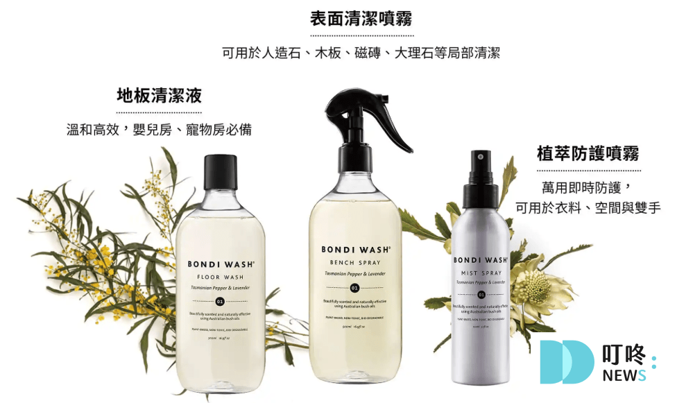 BONDI WASH地板清潔液_品牌